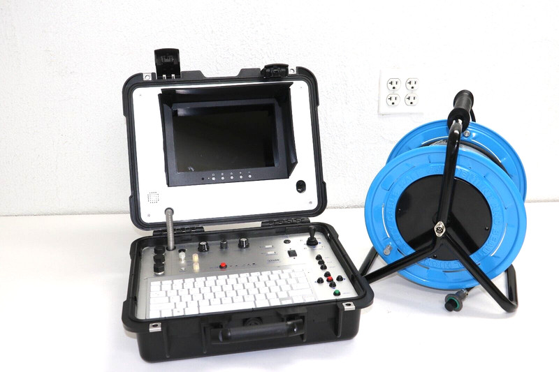 Strahl ahd pt inspection camera with DVR control box and Cable Reel 