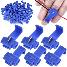 60 conectores de cable de empalme r pido sin soldadura de 18-14 AWG, conector de