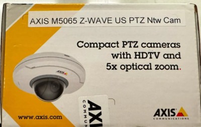 NEW Axis M5065 1080p Z-Wave Network PTZ Camera 01107-004