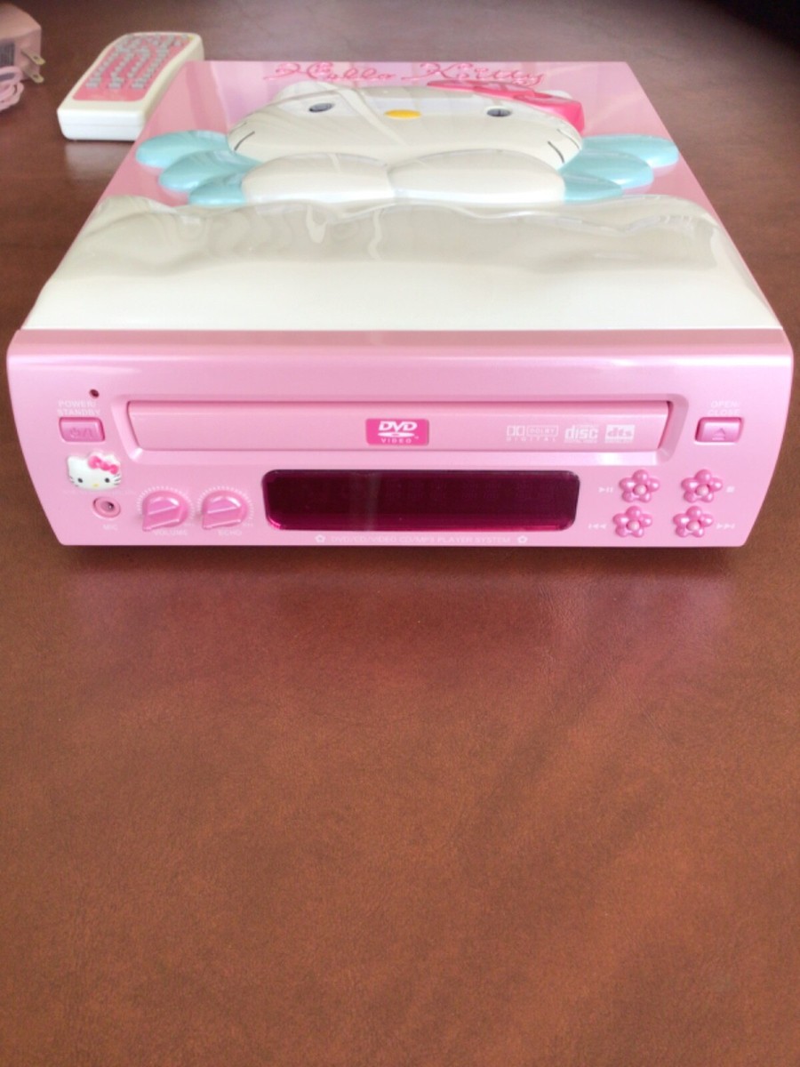 2003 Hello Kitty Sanrio DVD CD MP3 Player -JAPANESE REGION LOCKED