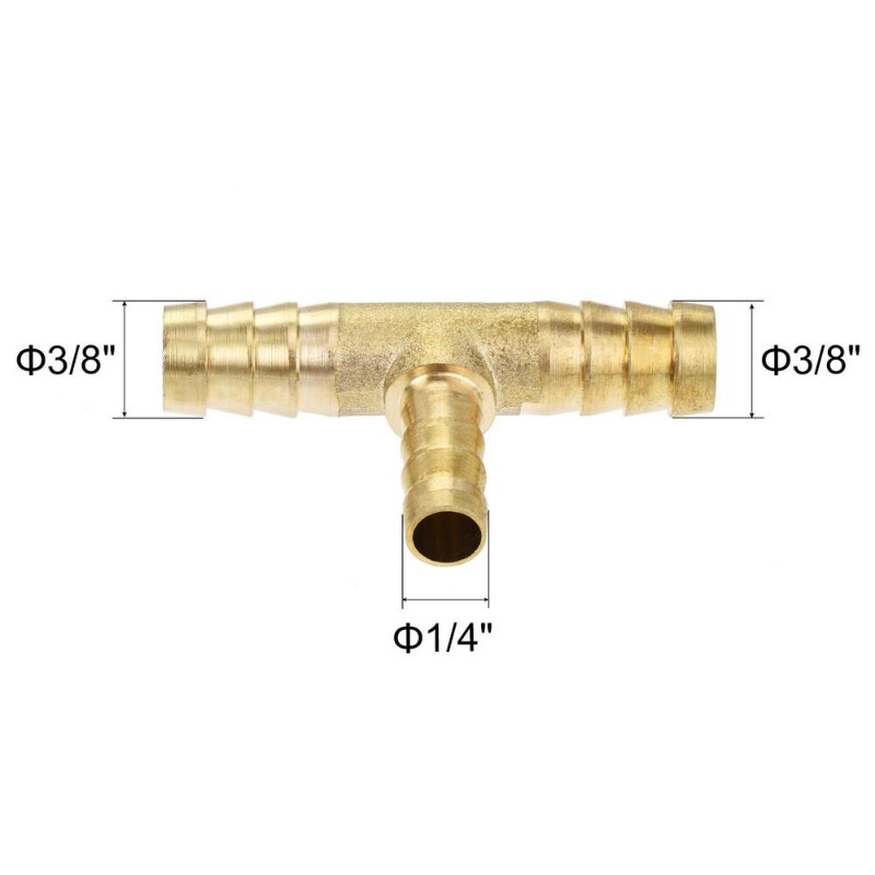 Brass Swagelok Tube Fitting, Reducing Union Tee, 1/2 In. X 1/2 In. X 3/8 In. Tube OD | Swagelok - Foto 5