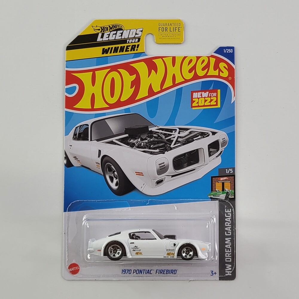 Hot Wheels - 1970 Pontiac Firebird (White) [New for 2022] | eBay