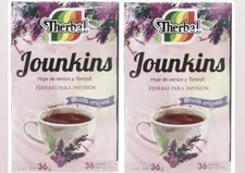 Te Jounkins 72 tea bags con hoja de cenizo y toronjil