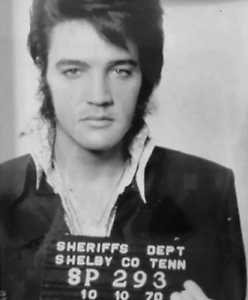 ELVIS PRESLEY PORTRAIT MUG SHOT GLOSSY POSTER PICTURE PHOTO mugshot