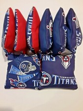 8 Cornhole Bag Set Corn Hole Tennessee Titans