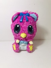 Hatchimals Hatchibabies Pink Ponette Baby Bird Talks Lights Up WORKS EUC