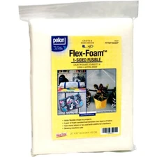 Pellon Flex Foam 1-Sided Fusible Fabric Stabilizer,  20" x 60" Precut Package