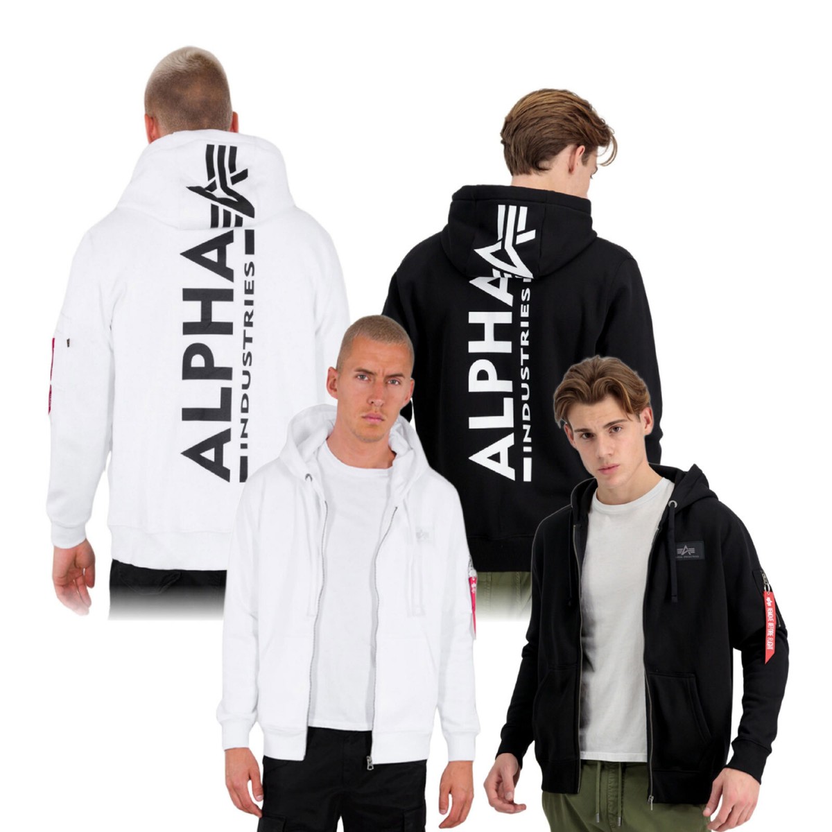 alpha industries hoodies herren