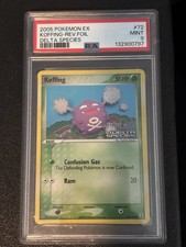 2005 Pokemon EX Delta Species Koffing 72/113 Reverse Holo PSA 9 Graded on eBay