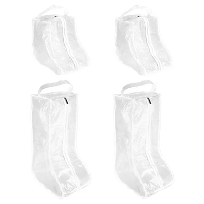 4 sacs pour bottes hautes/courtes voyage quotidien [Blanc] - Photo 1/4