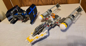 LEGO 7150 Star Wars: TIE Figher and Y-Wing  - 100% w/box & manual