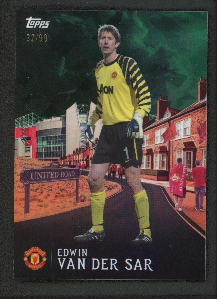 2026 EDWIN VAN DER SAR 32/99 TOPPS OFFICIAL CLUB PRODUCT OLD