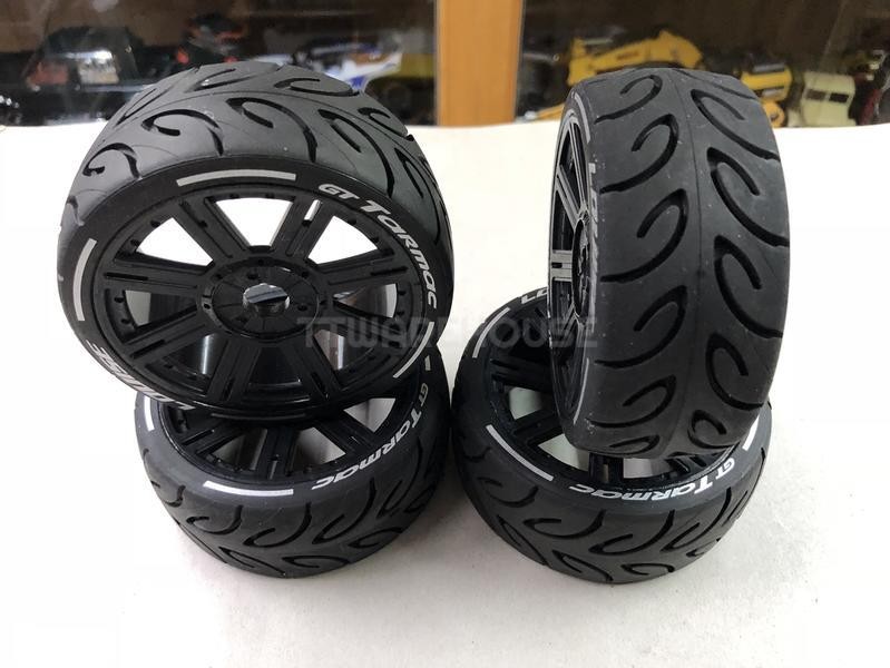 [US] (2 PCS) LOUISE L-T3285VB RC 1/8 GT Tarmac BELTED Toy Car Tires Tyres Wheels
