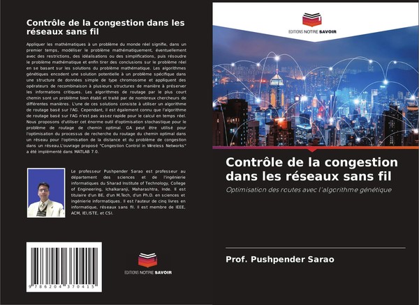 Pushpender Sarao | ContrôLe De La Congestion Dans Les RéSeaux Sans Fil | Buch-image