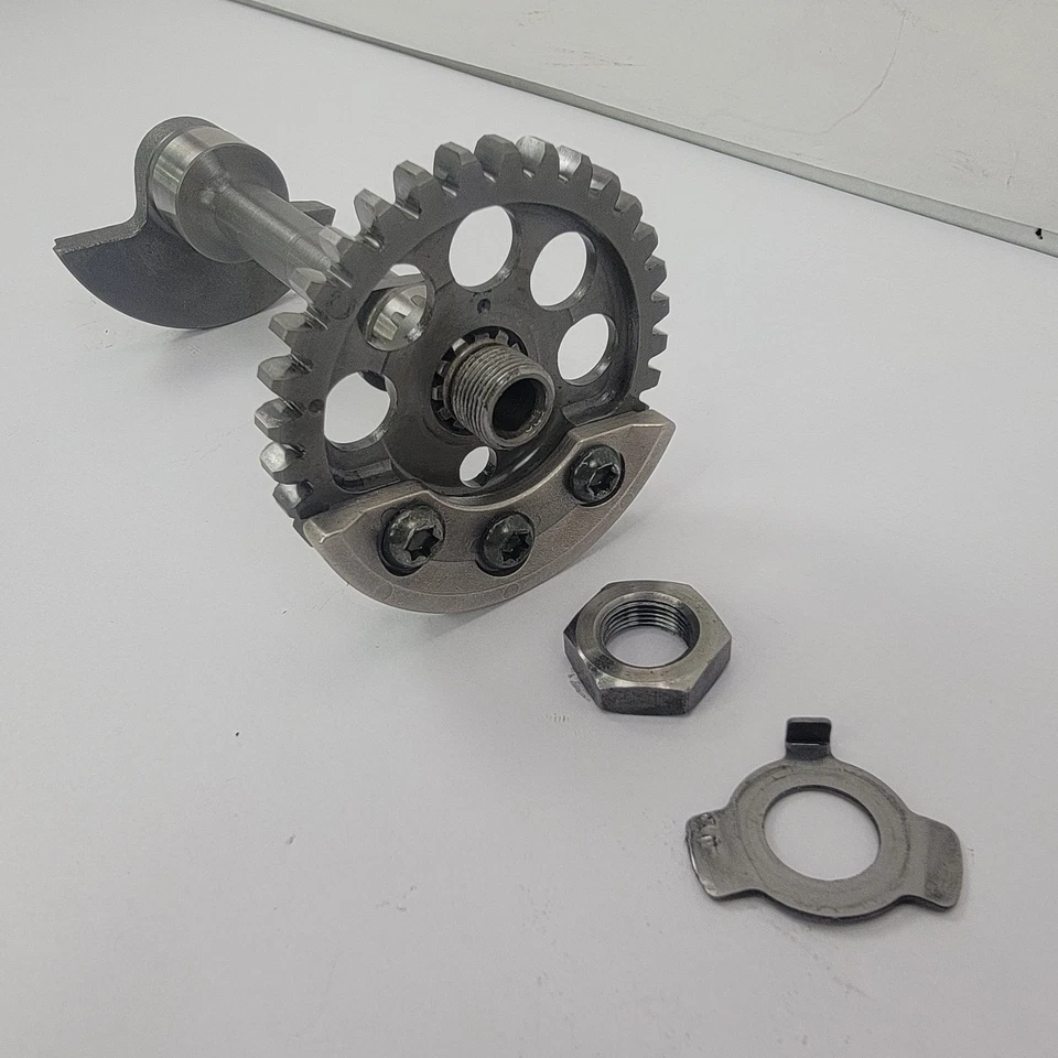 2003 - 2005 年 YAMAHA YZ450F WR450F 曲轴曲柄平衡器轴和齿轮原始设备制造商 — 第 3/4 张图片