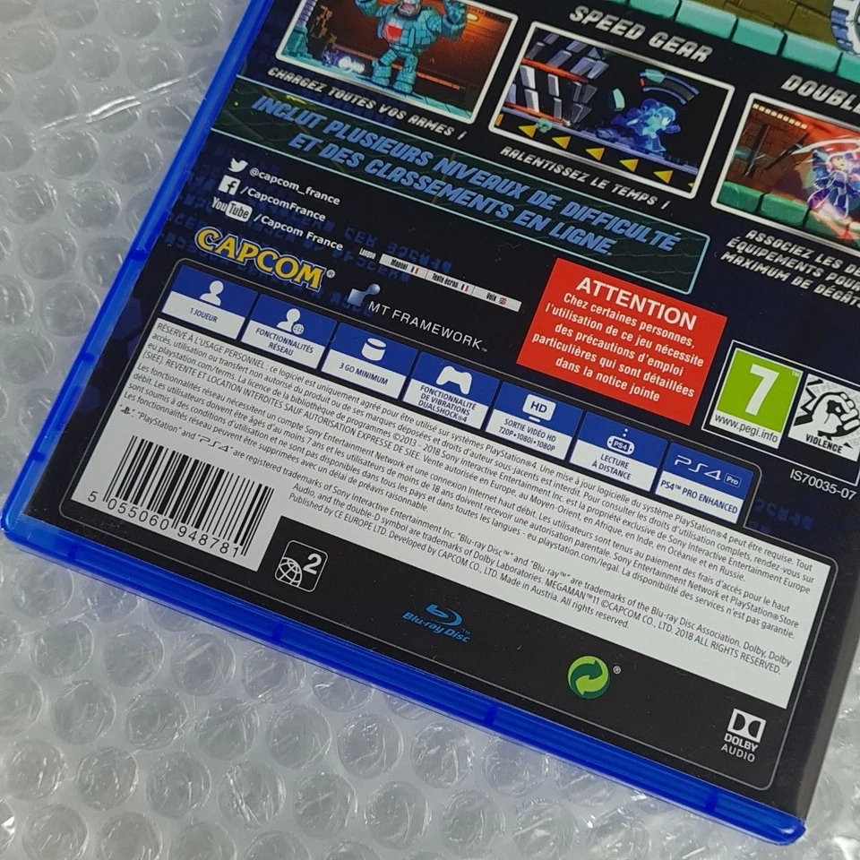 MegaMan/Rockman 11 PS4 FR Game In EN-FR-DE-ES-IT-CH-JP Action Capcom - Image 4 of 4