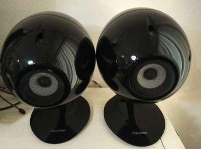 Eclipse TD510 MK2 BK schwarz Lautsprechersystem Paar Set Audiogeräte Japan fu...