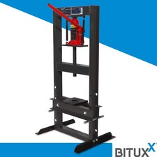 Hydraulikpresse Rahmenpresse Lagerpresse Hydraulisch 6000kg Dunkelgrau BITUXX