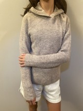 Old Navy Cozy Long Sleeve Knit Hoodie Sweater For Girls Large 10-12 NWT