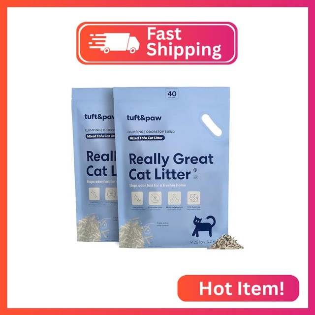 Tuft & Paw Really Great Cat Litter OdorStop Mixed Tofu