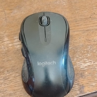 Logitech M510 Wireless Optical Mouse 5-Button. (Lost USB Fob)