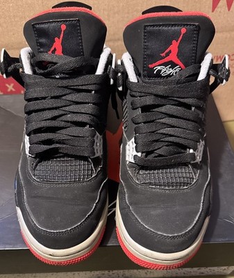 Jordan Air Jordan 4 Retro OG Bred Black/Red Sneaker Retro Athletic Shoes 2019