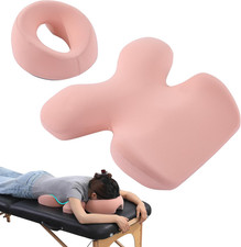 Face down Massage Pillow, Massage Headrest for Bed Face down Pillow for Sleeping