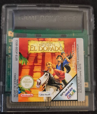 The Road to El Dorado: Gold And Glory Nintendo Game Boy Color UK Version