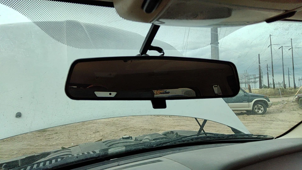 Espejo retrovisor interior Lincoln Aviator 2003 montado en parabrisas OEM Foto 2 de 4