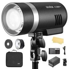 GODOX AD300Pro Outdoor Flash Strobe Monolight, 300Ws 2.4G TTL HSS 1/8000s Por...
