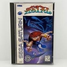 Astal (Sega Saturn, 1995) Complete in Box CIB w/Registration Card MINTY!