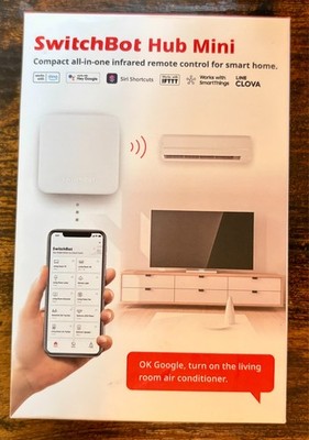SwitchBot Hub Mini Smart Remote IR Blaster Universal WiFi Hub W0202200