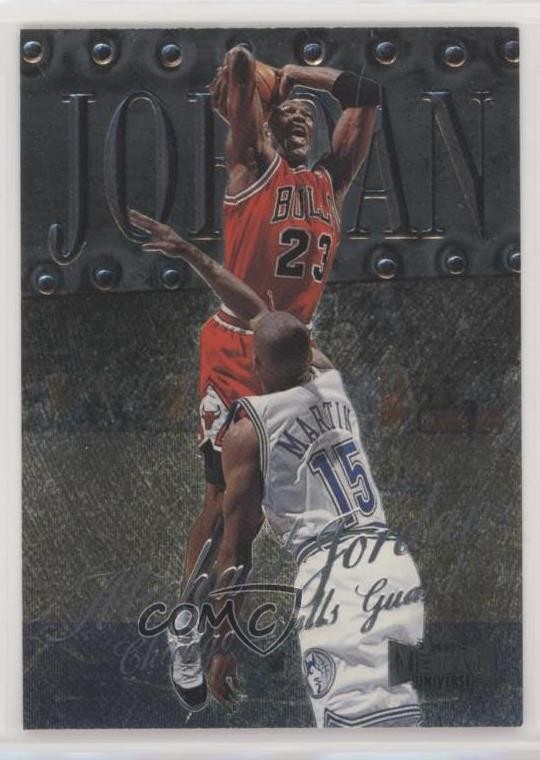 1998-99 Metal Universe Michael Jordan #1 HOF 08jf