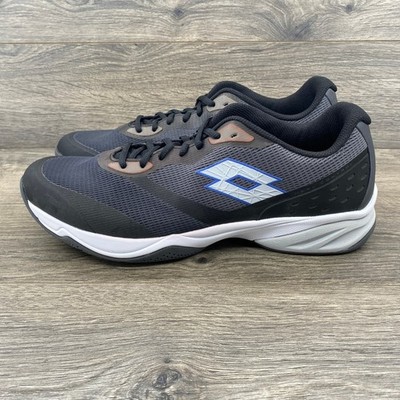 Lotto Mens Mirage Tennis Shoes Size 12.5 White Black Performance RFC Heel