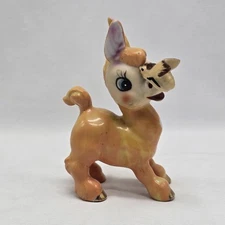 Vtg Kitschy BACO Big Eyed Anthropomorphic Donkey w/Bee on Nose Japan Figurine