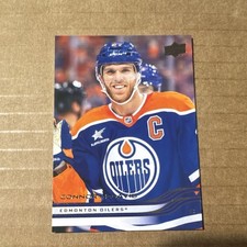 Upper Deck 2025-26 Series 1 Base Set #63 Connor McDavid Oilers NHL