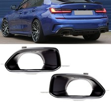 Auspuffblenden ESD Blenden Schwarz passt f�r BMW 3er G20 G21 M340i mit M-Paket