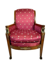 Fauteuil de Style Empire Atelier Parisien dans Le Goût De Jacob Desmalter 1810