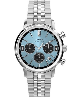 Timex Marlin Silber Herren Armbanduhr TW2Y66500