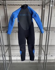 O  Neill Youth Full Wetsuit Reactor II Back Zip Size 8Y 3/2mm