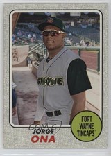 2017 Topps Heritage Minor League Edition Gray 20/25 Jorge Ona #127 0t2