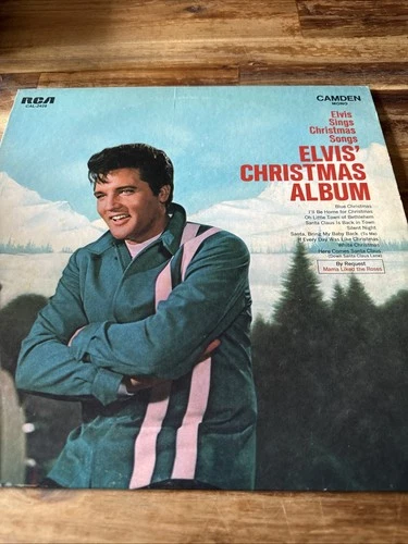 Elvis Presley–Elvis’ Christmas Album–1970 RCA Camden–CAS-2428 Vinyl Record LP