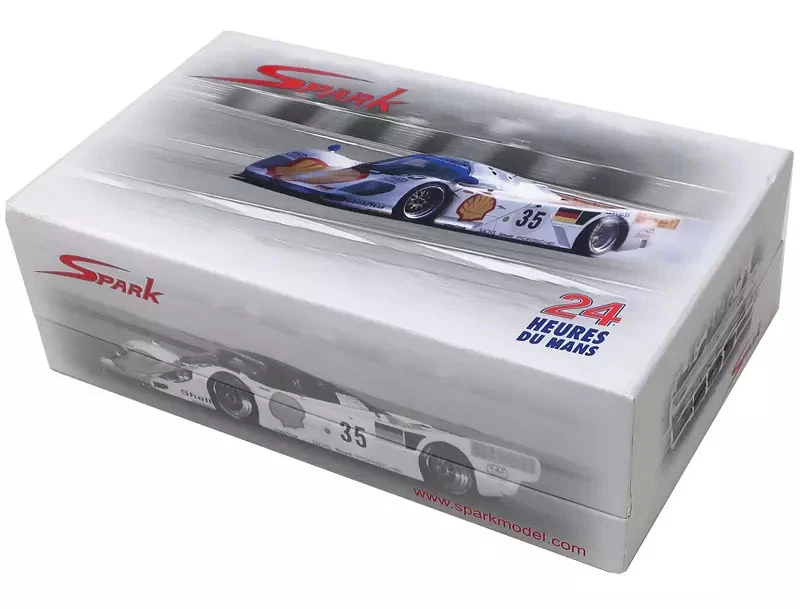 Mini Car 1/18 Dauer 3Rd Le Mans 1994 Shell 35 White 24 Heures Du 18S035 - Image 2 of 2