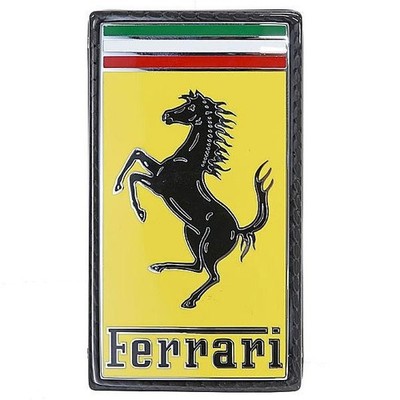 Ferrari Genuine SF90XX Spider Carbon Bezel Ignition Key (Yellow