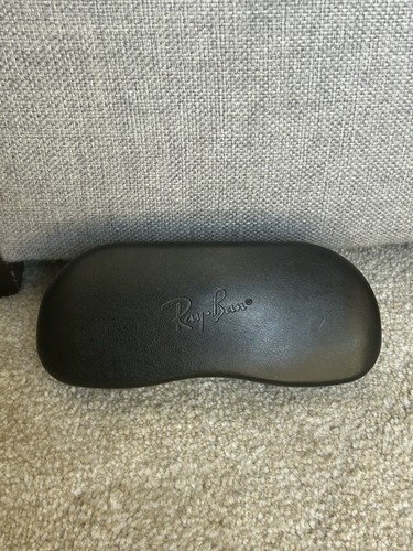 Ray-Ban Sun Glasses/Eyeglasses CASE Hard Shell Black Case ONLY Clamshell rayban