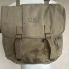WW2 US Army Military Hinson MFG Co 1941 Musette Shoulder Dispatch Bag