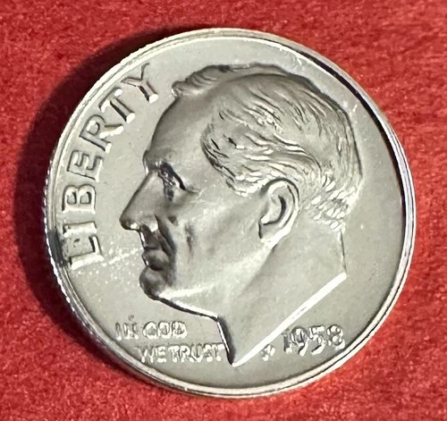 1958 Silver - Proof - Roosevelt Dime