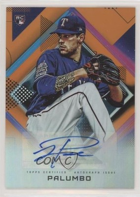 2020 Topps Fire Orange 40/99 Joe Palumbo #FA-JP Auto 0g4