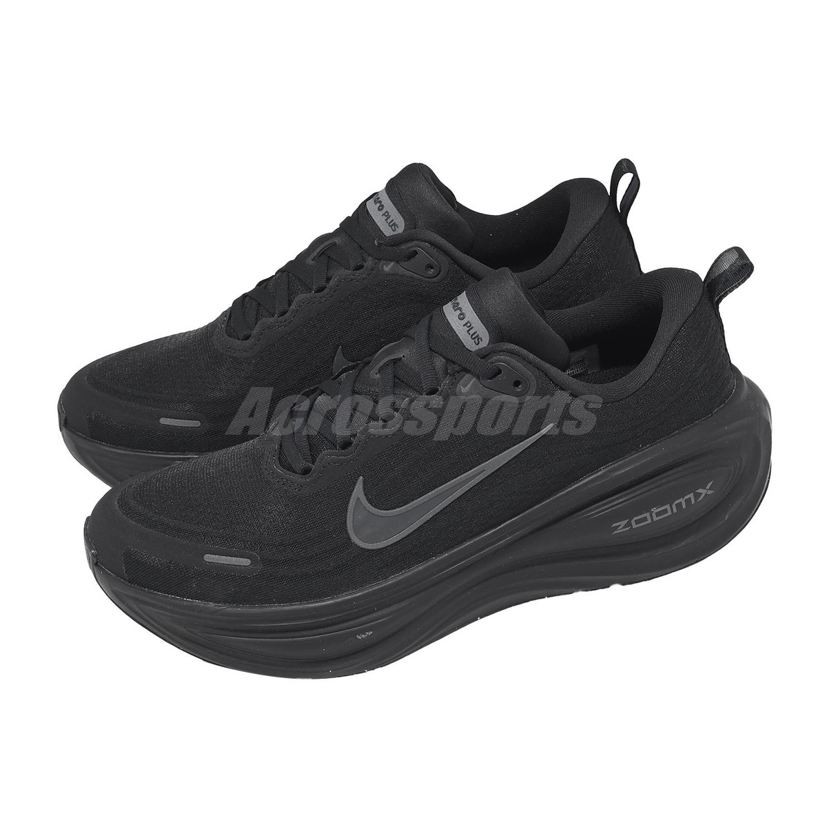 Nike Vomero Plus Black Metallic Dark Grey Men Road Running Shoes