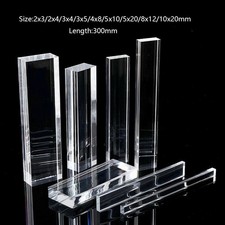 Clear Acrylic Blocks for Display Blank Name Plate Block Cube Display Stand Props